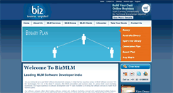 Desktop Screenshot of bizmlm.in